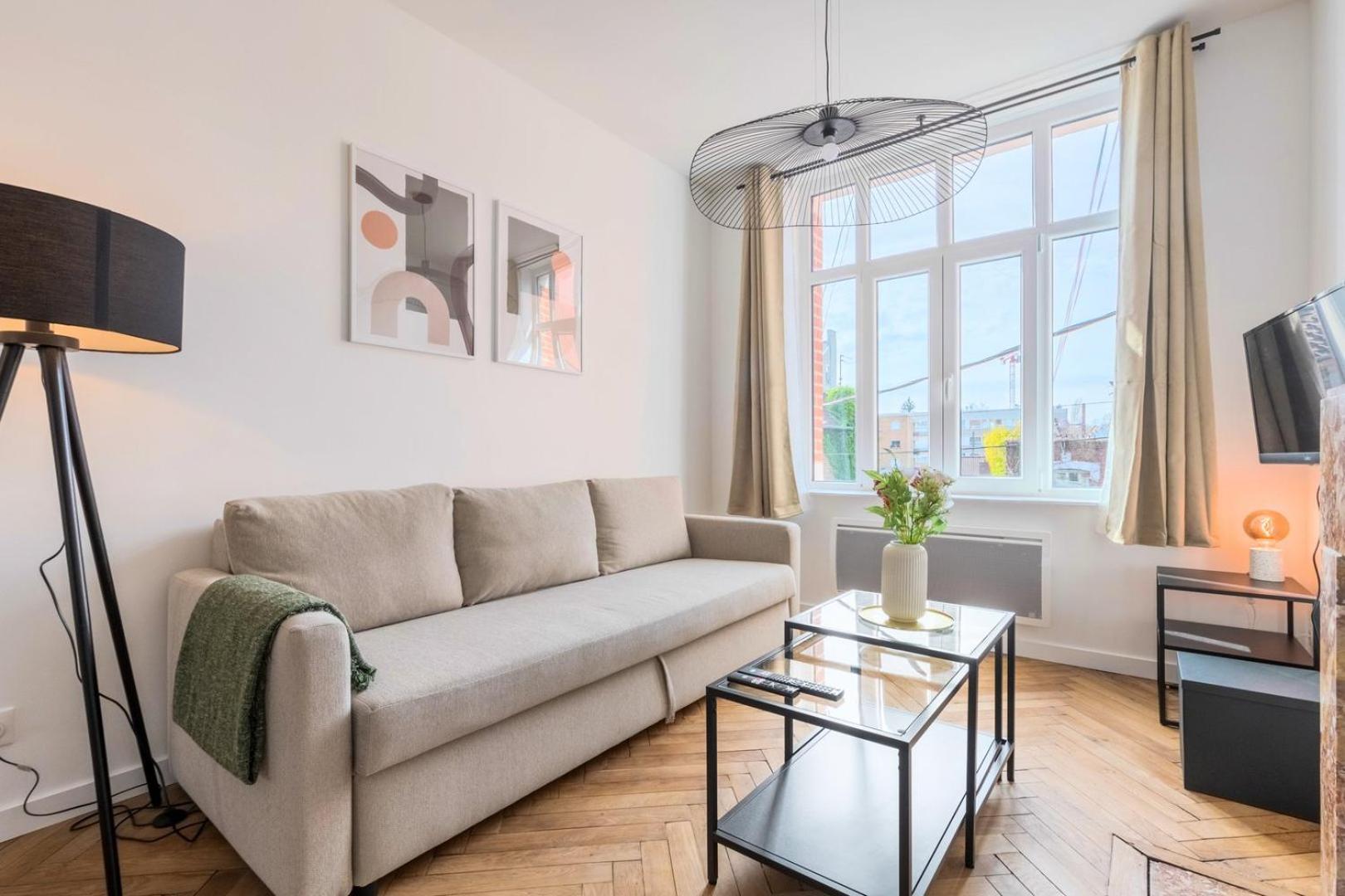 Charming Through-Apartment Renovated And Equipped! Marcq-en-Baroeul Exterior foto